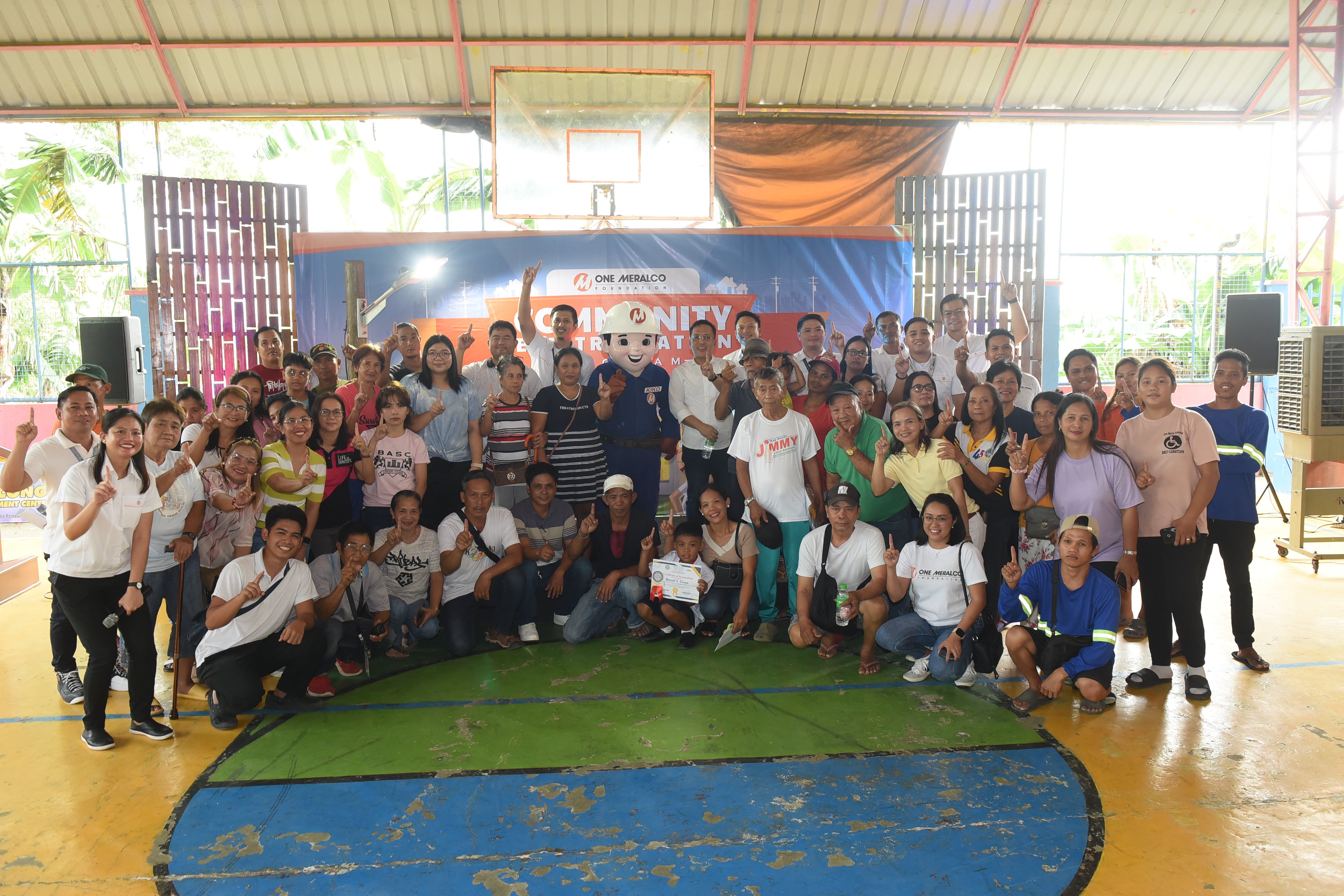 EMPOWERING COMMUNITIES ONE MERALCO FOUNDATION ENERGIZES HOMES IN DOÑA REMEDIOS TRINIDAD, BULACAN